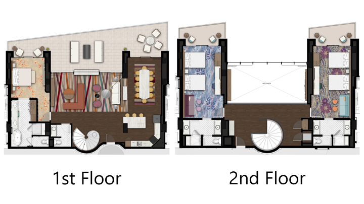 3-Bedroom Grand Villa floor plan