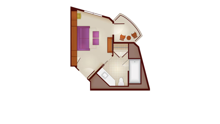 Tower Studio floor plan